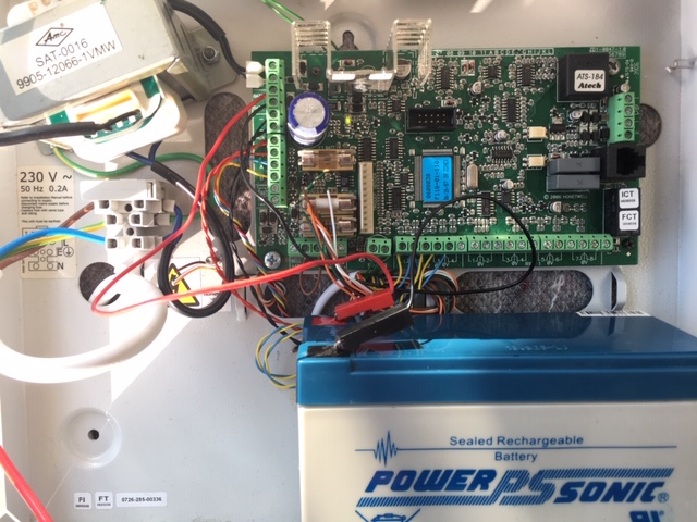ADT Honeywell Galaxy alarm battery replacement service