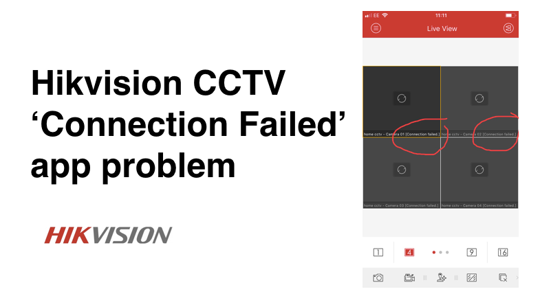 hikvision ip camera troubleshooting