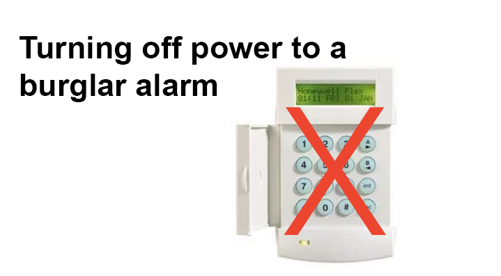 Texecom Veritas alarm won't turn off | Smart Security Guide
