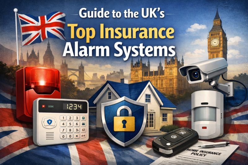 Guide to the UK’s top insurance alarm systems 2026 | AMCO's Smart ...